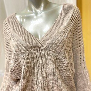 Express v neck sweater sz s